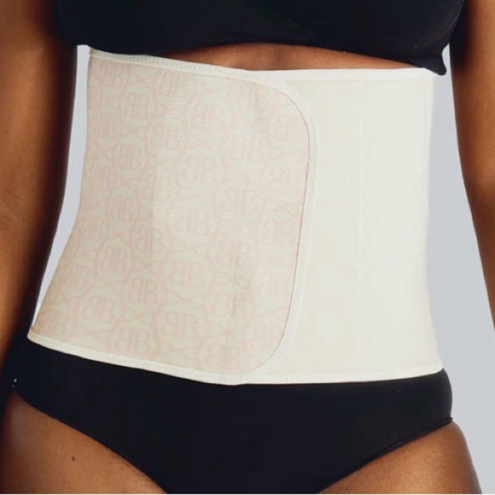 Belly Bandit Womenโs Originalโ Postpartum Belly Wrap Size Large Color Almond